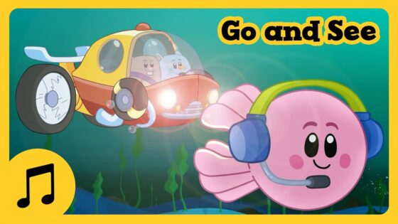 Go and See Sing-Along Song 👻🎵 Luna Chip & Inkie 🌲 Spooky Songs for Kids - Kids (0-5), Kingdom Kids Zone - Luna, Chip & Inkie