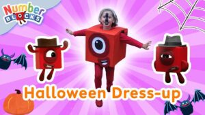 🎃 Halloween Dress-up Fun! 👗 | Learn to Count for Kids | 12345 | Numberblocks - Kingdom Kids Zone, Little Learners - Numberblocks