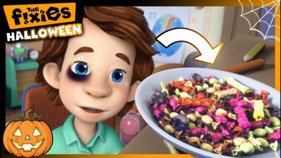 How much candy will you get this Halloween? 🎃🍭 | The Fixies Halloween - Kingdom Kids Zone, Little Learners - The Fixies