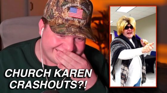 REACTING TO UNHINGED CHURCH KARENS (i'm in danger) - Comedy - Taylor Ransom
