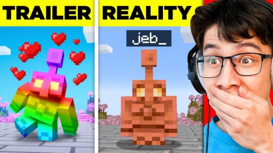 Testing Minecraft Trailer VS Reality - Gameplay, Kingdom Kids Zone, Minecraft - EYstreem