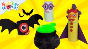 🎃 Halloween Crafts DIY Compilation 🎨 | Learn to Count for Kids | 12345 | Numberblocks - Kingdom Kids Zone, Little Learners - Numberblocks