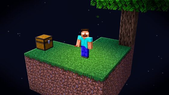 Skyblock with Herobrine was my Worst Nightmare - Gameplay, Kingdom Kids Zone, Minecraft - CringyGull