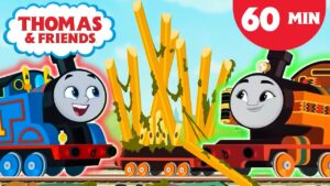 😀🚂 All Aboard for New Adventures! | Thomas & Friends: All Engines GO! | Kids Cartoon | 60 Minutes - Kids TV Series, Kingdom Kids Zone - Thomas & Friends