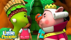 The Kids Help Solve a Problem in the Jungle | Preschool Learning | Little People – Fisher Price - Kids TV Series, Kingdom Kids Zone - Little People - Fisher Price