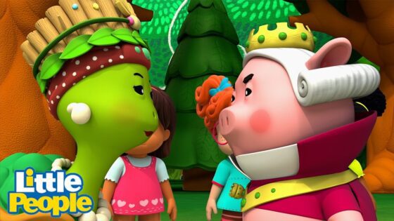 The Kids Help Solve a Problem in the Jungle | Preschool Learning | Little People – Fisher Price - Kids TV Series, Kingdom Kids Zone - Little People - Fisher Price