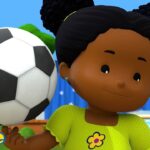 Tessa wants to play soccer | 2 Hours of Preschool Learning | Little People – Fisher Price - Kids TV Series, Kingdom Kids Zone - Little People - Fisher Price