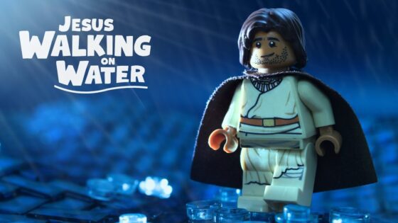 LEGO Bible | Jesus Walks on Water | Stop-Motion Animation - Bible Stories, Kingdom Kids Zone - Go Chatter Studios