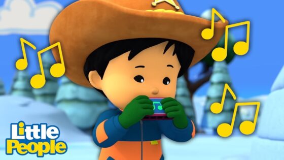 Koby Shows Off His Music Skills | 2 Hours of Preschool Learning | Little People – Fisher Price - Kids TV Series, Kingdom Kids Zone - Little People - Fisher Price