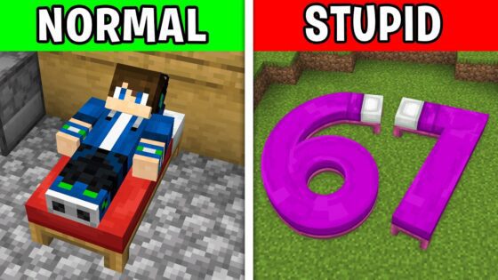 How DIFFERENT Players Are Portrayed in Minecraft - Gameplay, Kingdom Kids Zone, Minecraft - EYstreem