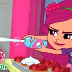 FOOD FIGHT! 🩷 Strawberry Shortcake 🩷 Raspberry Full Episodes 🩷 Kids Show - Kids TV Series, Kingdom Kids Zone - Strawberry Shortcake - WildBrain