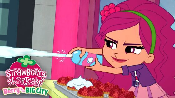 FOOD FIGHT! 🩷 Strawberry Shortcake 🩷 Raspberry Full Episodes 🩷 Kids Show - Kids TV Series, Kingdom Kids Zone - Strawberry Shortcake - WildBrain
