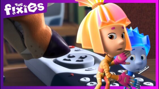 The Remote – The Fixies | Nolik gets trapped in the TV remote, can Simka save him from Chewsocka? - Kingdom Kids Zone, Little Learners - The Fixies