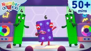 How to Count in Twos π¨π¨ | Learn to Count for Kids | Number Cartoon | Numberblocks - Kingdom Kids Zone, Little Learners - Numberblocks