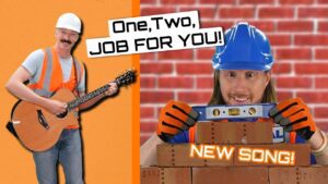One, Two, Job for You 🎶🔧Kids Song by Cool Chris and Handyman Hal - Kingdom Kids Zone, Sing With Me - Handyman Hal - Music for Kids