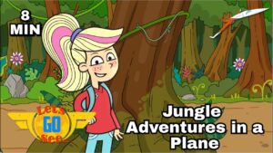 Who Took the Explorer's Camera in the Jungle? | Planes For Kids - Kingdom Kids Zone, Little Learners - Let's Go See