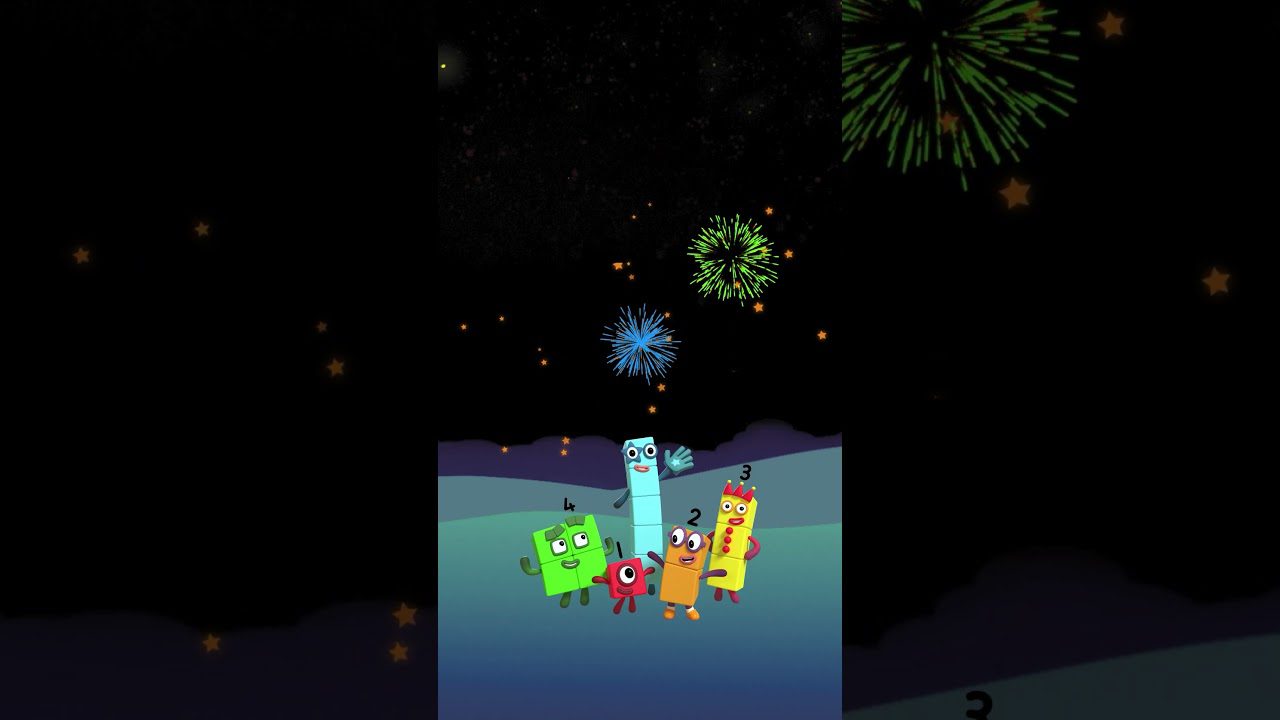 How Many Fireworks can you Count? 🎆| Learn to Count for Kids | Numberblocks - Kingdom Kids Zone, Little Learners, Shorts - Numberblocks