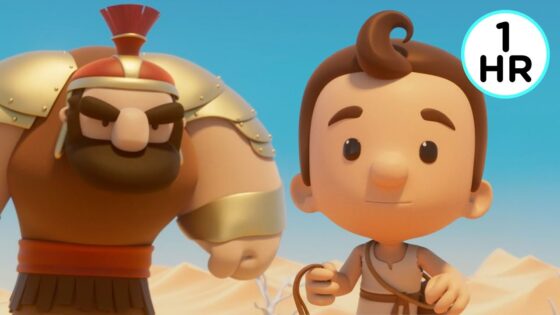 Little David Play On Your Harp (with lyrics) – David and Goliath, plus more Bible songs for kids - Kingdom Kids Zone, Sing With Me - Listener Kids