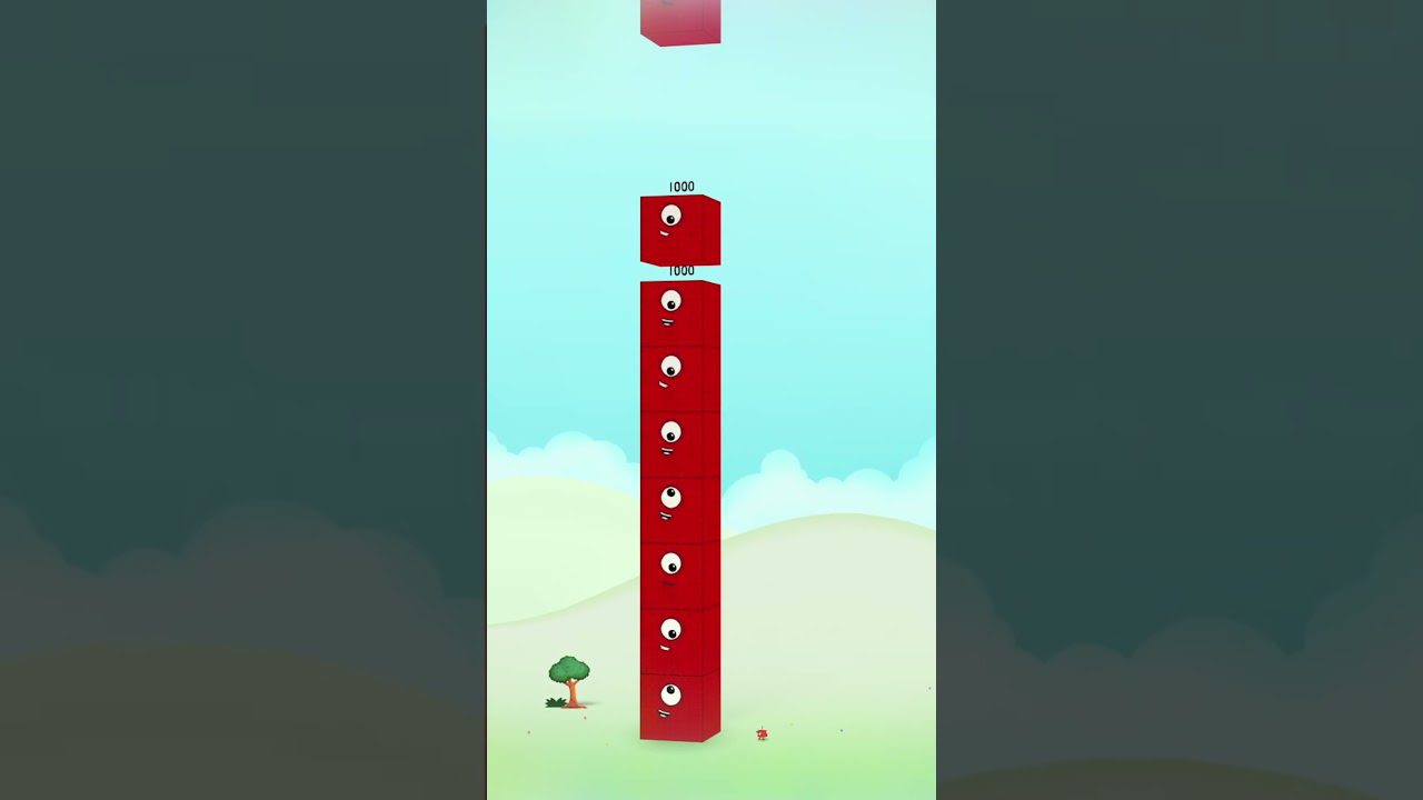 🟥 The Biggest and Smallest Number 💯 | Learn to Count | @Numberblocks - Kingdom Kids Zone, Little Learners, Shorts - Numberblocks