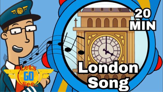Discover the Secrets of England's Capital! | Sing-along | Let's Go See - Kingdom Kids Zone, Little Learners - Let's Go See