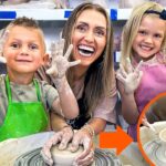 ⭐ Kids Pottery Adventure! Creative Clay Fun, Easy Projects, and Messy Family Craft Time 🎨 - Kingdom Kids Zone, Little Learners - Happy Hubbard’s - Educational Videos for Kids
