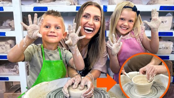⭐ Kids Pottery Adventure! Creative Clay Fun, Easy Projects, and Messy Family Craft Time 🎨 - Kingdom Kids Zone, Little Learners - Happy Hubbard’s - Educational Videos for Kids