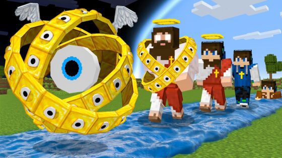 Can I Become GOD in Minecraft? - Gameplay, Kingdom Kids Zone, Minecraft - EYstreem