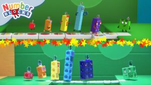 Go Go Domino with REAL Dominoes! | Learn to Count | Numberblocks - Kingdom Kids Zone, Little Learners - Numberblocks