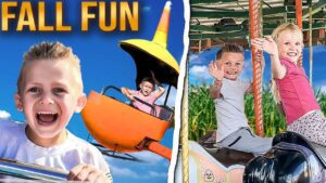 Real-Life Learning at Fall Festival! 🎠 Low-Stimulation Family Fun & Pumpkin Drop | Happy Hubbards - Kingdom Kids Zone, Little Learners - Happy Hubbard’s - Educational Videos for Kids