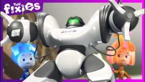 The Robot – The Fixies | Tom Thomas' new robot needs fixing, it's up to The Fixies to save the day! - Kingdom Kids Zone, Little Learners - The Fixies