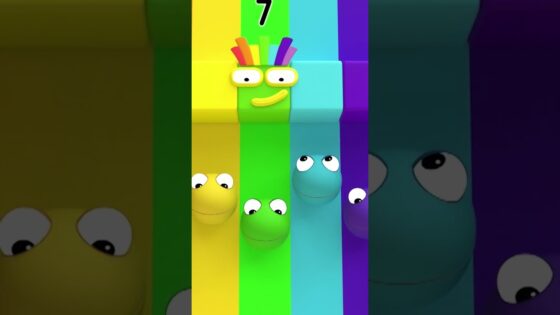 The Ultimate Rainbow Makers 🌈 | Learn to Count for Kids | Numberblocks #shorts - Kingdom Kids Zone, Little Learners, Shorts - Numberblocks