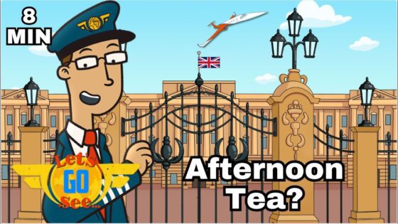 We got invited to Buckingham Palace ✈️| Let's Go See 🇬🇧 - Kingdom Kids Zone, Little Learners - Let's Go See