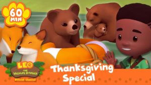 Holidays with Your Loved Ones! 🐻 | THANKSGIVING SPECIAL! 🦃 | Leo the Wildlife Ranger | Kids Cartoons - Kids TV Series, Kingdom Kids Zone - Leo the Wildlife Ranger - Official Channel