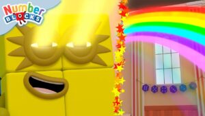 The Rainbow Makers and Lucky Number Seven! 🌈 | Learn to Count for Kids | 12345 | Numberblocks - Kingdom Kids Zone, Little Learners - Numberblocks