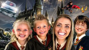 Harry Potter for Kids⚡️Real Life Hogwarts in a Restaurant? Low-Stim Education🍦Arctic Circle - Kingdom Kids Zone, Little Learners - Happy Hubbard’s - Educational Videos for Kids