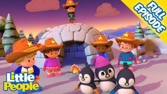 FULL EPISODE: Koby's Penguin Posse | Preschool Learning | Little People – Fisher Price - Kids TV Series, Kingdom Kids Zone - Little People - Fisher Price