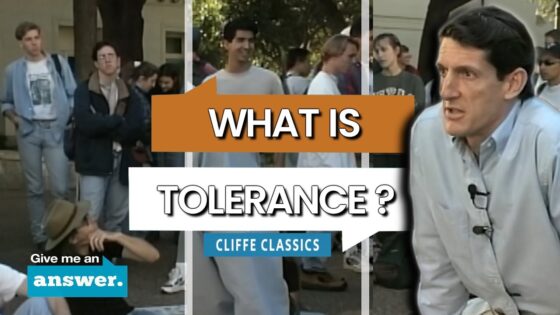 Cliffe Knechtle | How Do We Define Tolerance In America? | Give Me an Answer - Q&A Sessions, Truth Seekers - Give Me An Answer with Stuart & Cliffe Knechtle