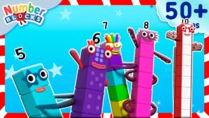 Terrific Teamwork – Happy Kwanzaa 👨‍👩‍👧 | Learn to Count for Kids | Number Cartoon | Numberblocks - Kingdom Kids Zone, Little Learners - Numberblocks