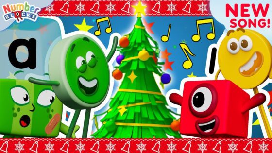 Making Christmas Magical! | Christmas Song Crossover Special!🎄 | Learn to Count | @Numberblocks - Kingdom Kids Zone, Little Learners - Numberblocks