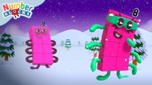 🎄 Octoblock Saves Christmas! – Best Hero Moments 🦸 | Learn to Count for Kids | Numberblocks - Kingdom Kids Zone, Little Learners - Numberblocks