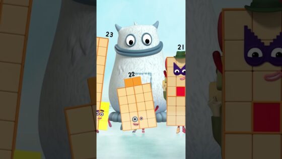 Christmas Countdown – 25 Days! 🎅 | Learn to Count for Kids | Number Cartoon | Numberblocks #shorts - Kingdom Kids Zone, Little Learners, Shorts - Numberblocks