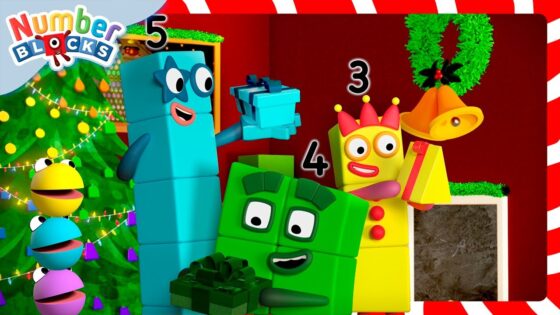 Blockmas Mega Mix! 🎁🎄🎅 | 1 HOUR | Learn to Count for Kids | Number Cartoon | Numberblocks - Kingdom Kids Zone, Little Learners - Numberblocks
