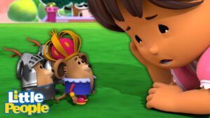 Mia makes friends with the mice | 2 Hours of Preschool Learning | Little People – Fisher Price - Kids TV Series, Kingdom Kids Zone - Little People - Fisher Price