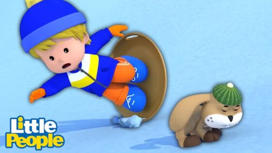 Having Fun in the Snow | 2 Hours of Preschool Learning | Little People – Fisher Price - Kids TV Series, Kingdom Kids Zone - Little People - Fisher Price