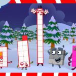 🌨️ Snowy Scenes in Numberland ⛄ | 1 HOUR | Learn to Count for Kids | Number Cartoon | Numberblocks - Kingdom Kids Zone, Little Learners - Numberblocks