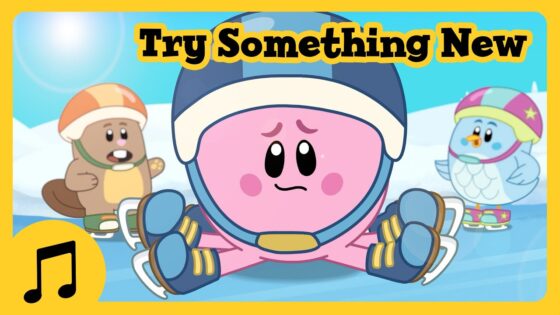 Try Something New Sing-Along Song ⛸️🎵 Luna Chip & Inkie 🌲 Learning Songs for Kids - Kids (0-5), Kingdom Kids Zone - Luna, Chip & Inkie
