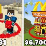 How Rich Can McDonalds Get? - Gameplay, Kingdom Kids Zone, Minecraft - EYstreem