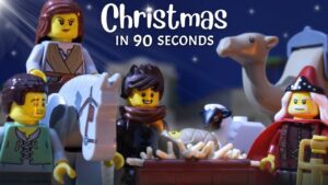 Christmas in 90 Seconds | LEGO Animation - Bible Stories, Kingdom Kids Zone - Go Chatter Studios