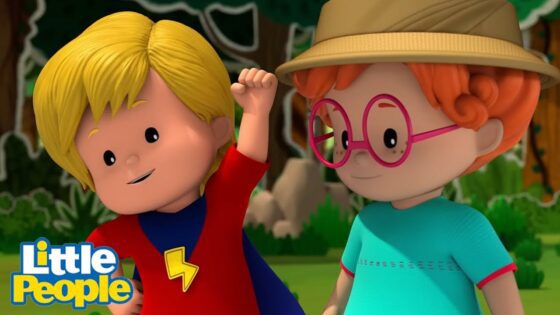 Super Eddie to the rescue | 1 Hour of Preschool Learning | Little People Fisher Price - Kids TV Series, Kingdom Kids Zone - Little People - Fisher Price