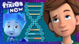BRAND NEW | DNA – Will Tom Thomas ever be able to say deoxyribonucleic acid? | The Fixies - Kingdom Kids Zone, Little Learners - The Fixies